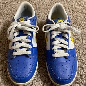 Blue/Yellow Nike